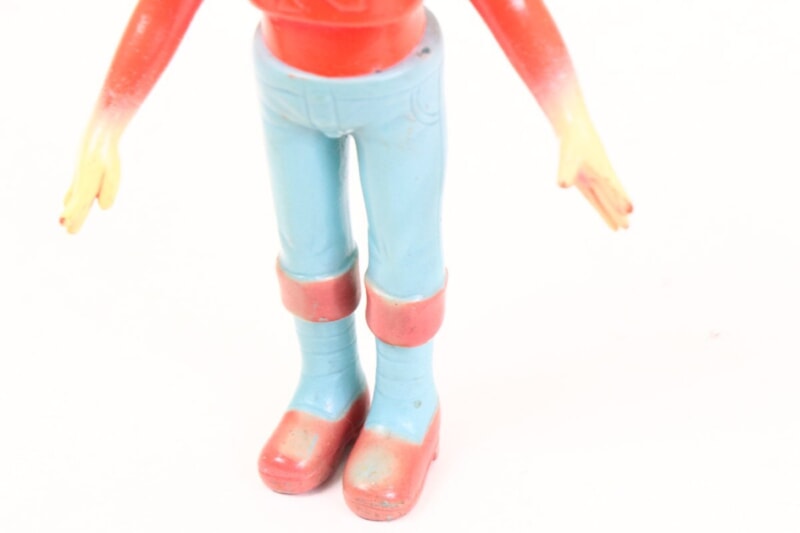 【当時物】 中嶋製作所 [南波テル] 破裏拳ポリマー ソフビの画像1