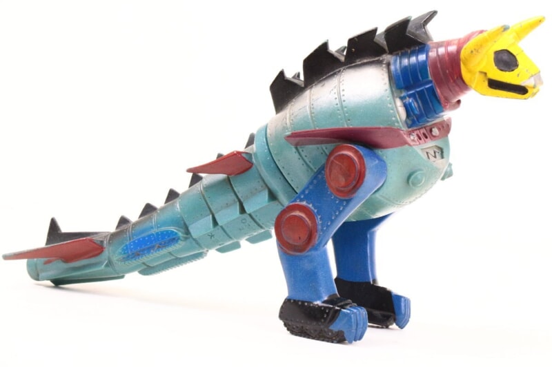 【当時物】 旧バンダイ [大空魔竜] ガイキング ソフビ 全長：約28cmの画像1