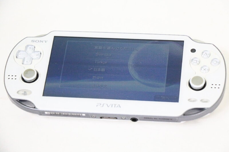 SONY/ソニー  PSVITA 本体 PCH-1000 Wi-Fiモデル ホワイト 動作品の画像1