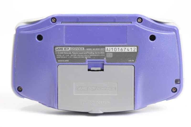 Nintendo ゲームボーイアドバンス本体 バイオレット 動作品の画像1