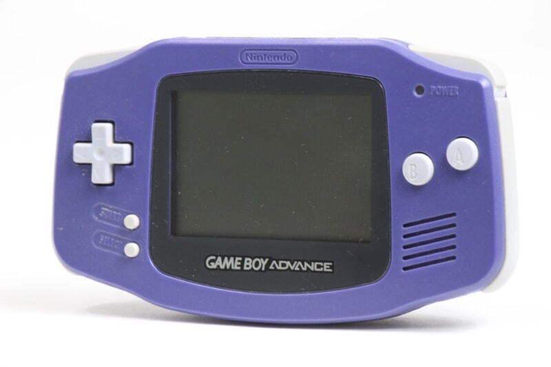 Nintendo ゲームボーイアドバンス本体 バイオレット 動作品の画像1