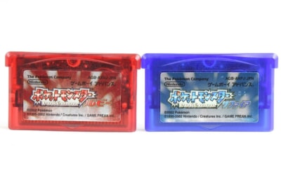 ポケットモンスター  ルビー/サファイア  ゲームボーイアドバンスソフト/GBAの買取り品の画像