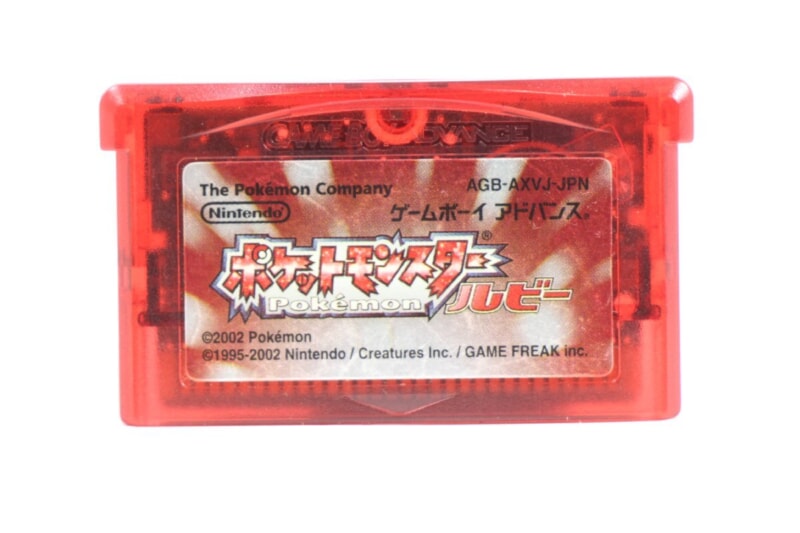ポケットモンスター  ルビー/サファイア  ゲームボーイアドバンスソフト/GBAの画像1