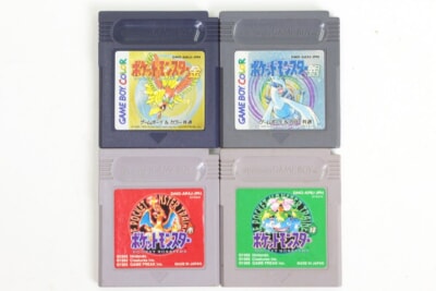 ポケットモンスター  赤・緑・金・銀 セット ゲームボーイソフト/GBの買取り品の画像