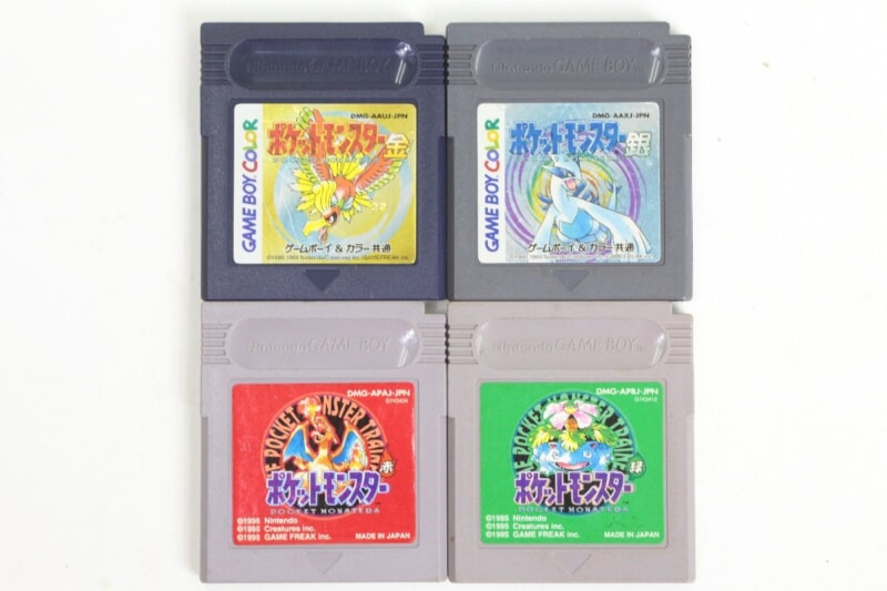 ポケットモンスター  赤・緑・金・銀 セット ゲームボーイソフト/GBの画像1