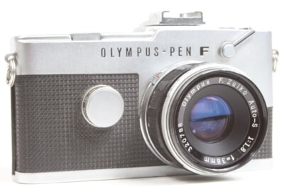 OLYMPUS/オリンパス PEN-F/ペン-F レンズ Zuiko 1:1.8 F=38mm フィルムカメラ