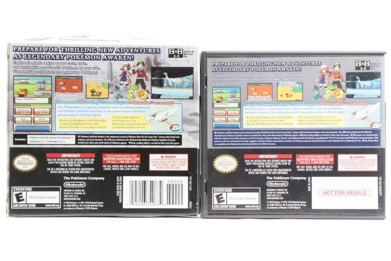 【海外版】 ポケモン [パール/ソウルシルバー] DS パルキア/ルギアの画像1