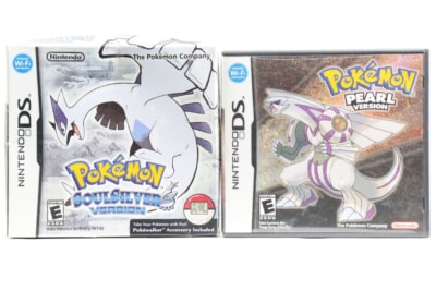 【海外版】 ポケモン [パール/ソウルシルバー] DS パルキア/ルギアの買取り品の画像