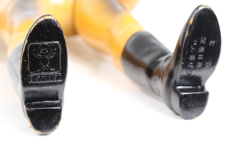 【当時物】 旧バンダイ [地獄サンダー] キングサイズ 怪人/仮面ライダー 全高：約38cmの画像1