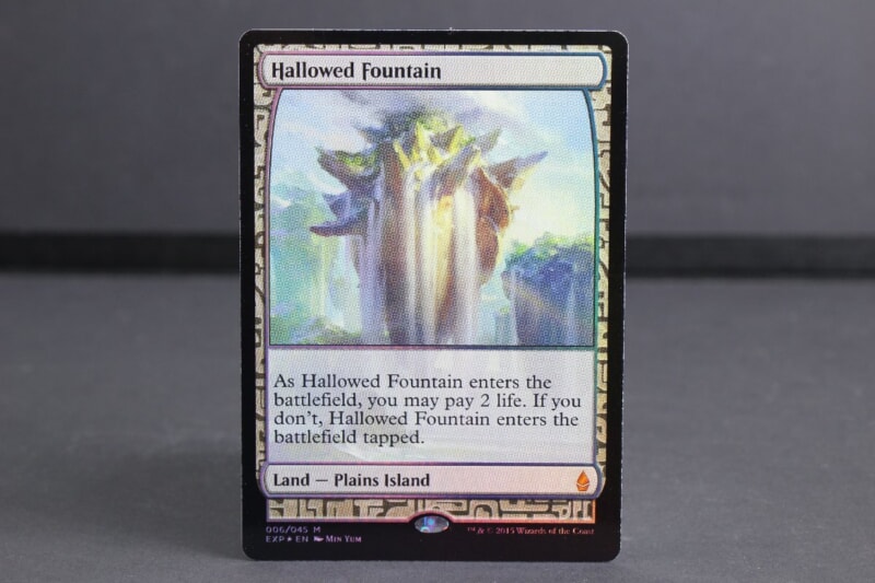 買取実績 |MTG [Hallowed Fountain/神聖なる泉] 英語版 Foil EXP