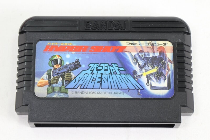 ハイパーショット基本セット（専用ソフト スペースシャドー入り） ファミコン周辺機器 FC 銃 BANDAI/バンダイの画像1