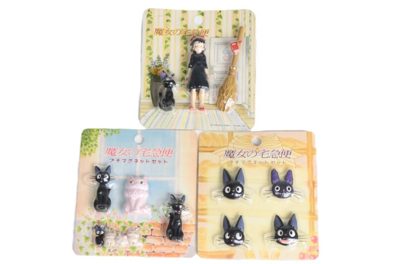 【未開封】 スタジオジブリ  魔女の宅急便 プチマグネット 3点 [キキの部屋][ジジがいっぱい？][ジジの家族]の画像1