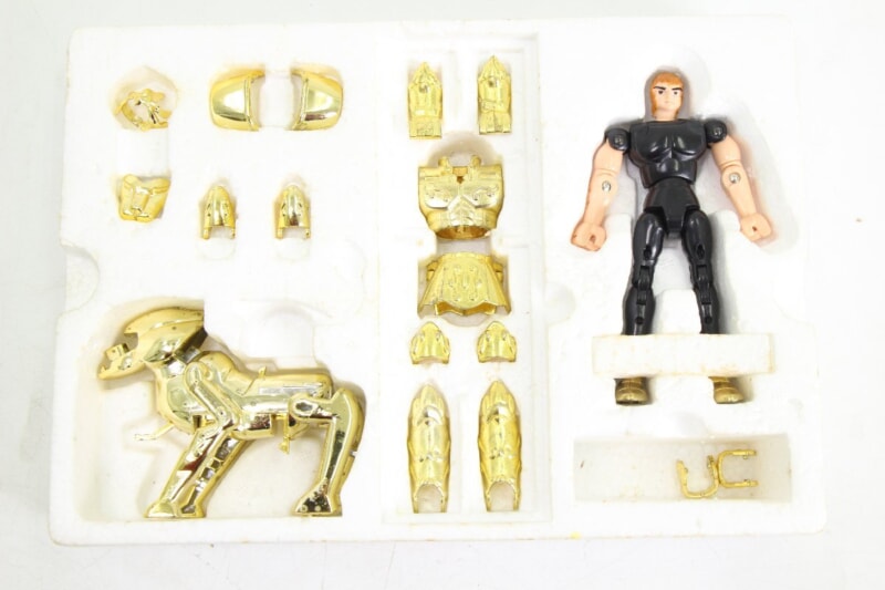 【当時物】 BANDAI  [リオクロス] 聖闘士聖衣大系 獅子座の聖衣 聖闘士星矢の画像1