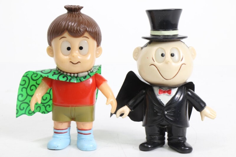 【当時物】 悪魔くん/メフィスト2世 ソフビ セット BANDAI 1989年の画像1