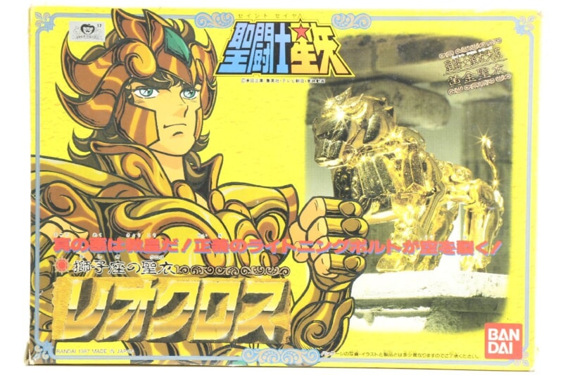 【当時物】 BANDAI  [リオクロス] 聖闘士聖衣大系 獅子座の聖衣 聖闘士星矢の画像1