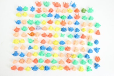 【当時物・一部未切り品】ガン消し まとめセット ガンダム/消しゴムの買取り品の画像