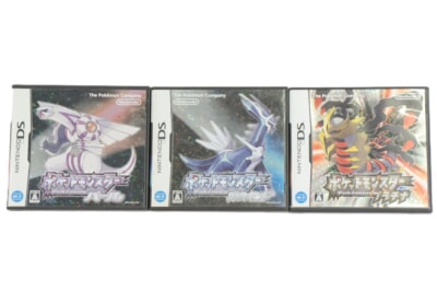 ポケットモンスター [パール/ダイヤモンド/プラチナ] セット Nintendo DSソフトの買取り品の画像