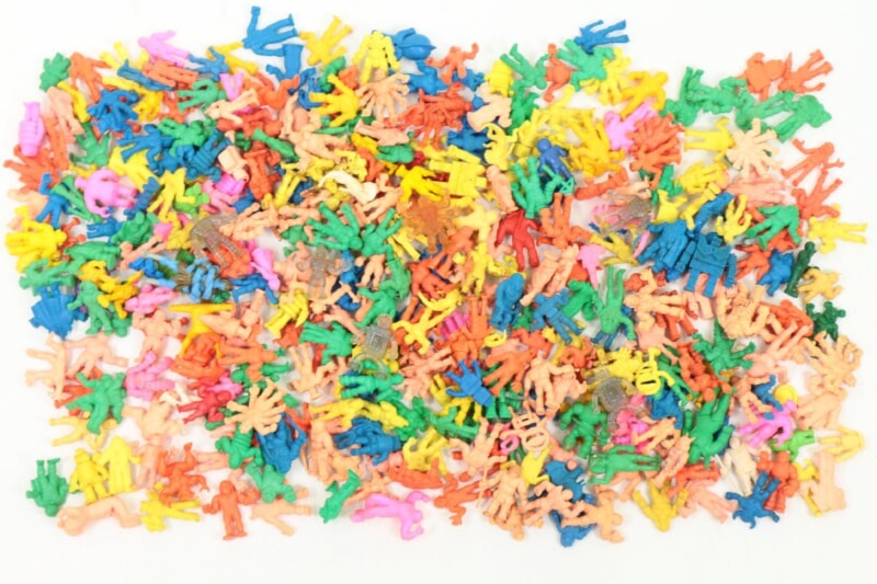 【当時物】 キン消しなど  キャラクター消しゴム まとめセットの画像1