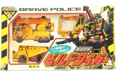 【当時物・外箱付】 タカラ  [建設合体 ビルドタイガー] 勇者警察ジェイデッカーの買取り品の画像