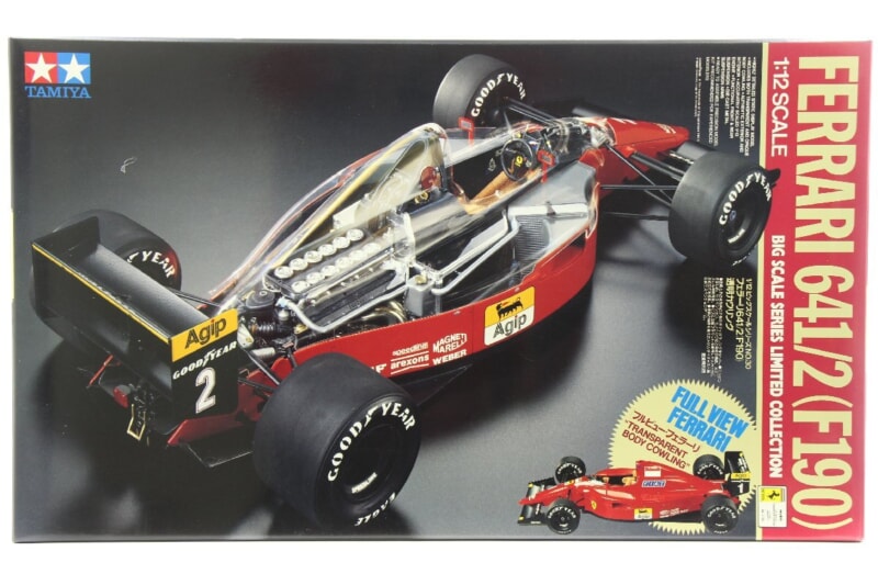 【未組立品】 TAMIYA  [フェラーリ641/2 F190] 1/12 ビッグスケールシリーズ タミヤの画像1