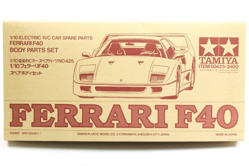 【未使用品】 TAMIYA  1/10 [フェラーリ F40] スペアボディセット 電動RCカースペアパーツ タミヤの画像1
