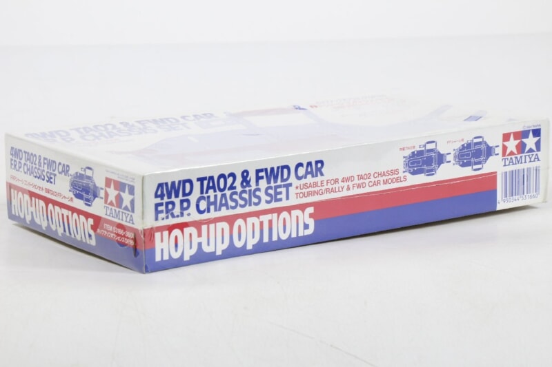 【未使用品】TAMIYA  ＦＲＰシャーシ コンバージョンセット(四駆TA02・FFシャーシ用) ホップアップオプションズ OP.166 タミヤの画像1