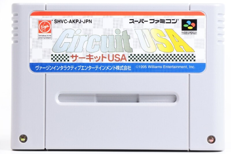 【デッドストック品】サーキットUSA  スーパーファミコンソフト SFC Circut USA Virginの画像1