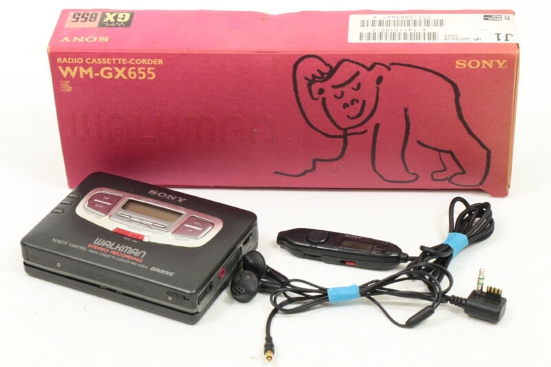 SONY [WM-GX655] カセットウォークマン 外箱付きの画像1