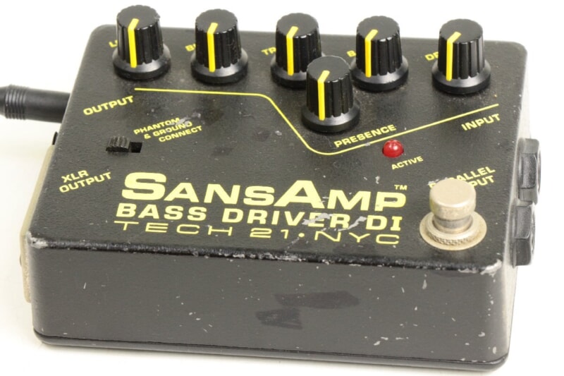 NYC  SANS AMP TECH21(テック21) BASS DRIVER DI ベースプリアンプの画像1
