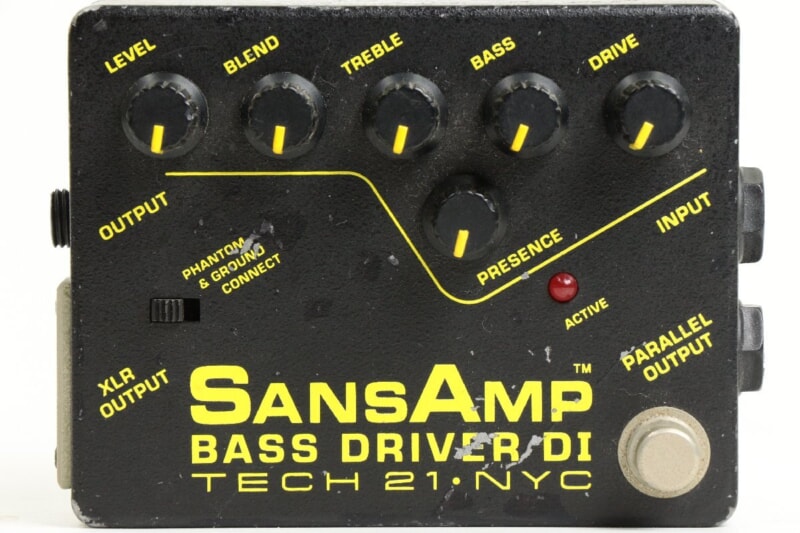 NYC  SANS AMP TECH21(テック21) BASS DRIVER DI ベースプリアンプの画像1