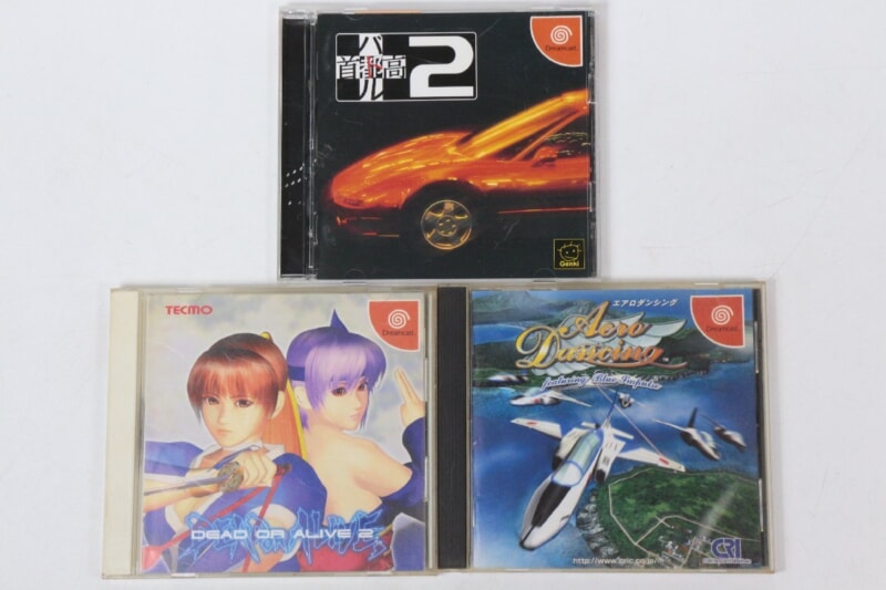 ドリームキャスト  ソフト バギーヒート・首都高バトル・デッドオアアライブ などの画像1