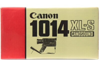 【外箱付】 Canon 8ミリカメラ [1014 XL-S] フィルム ムービー CANOSOUND キャノン