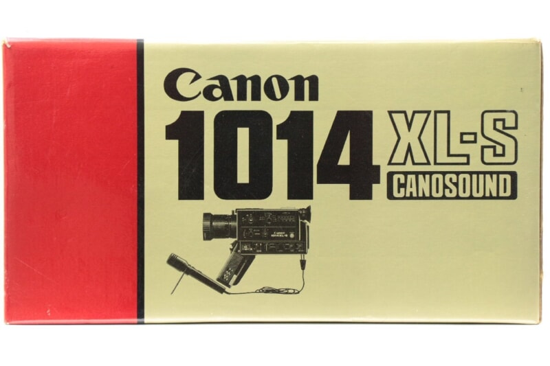 【外箱付】 Canon 8ミリカメラ [1014 XL-S] フィルム ムービー CANOSOUND キャノンの画像1