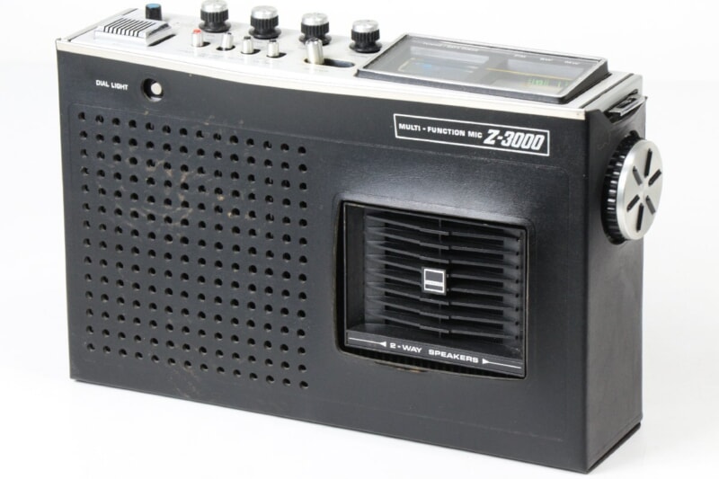 【当時物】SHARP/シャープ  FM/SW/MW ラジオ FY-73J MULTI-FUNCTION MIC Z-3000の画像1