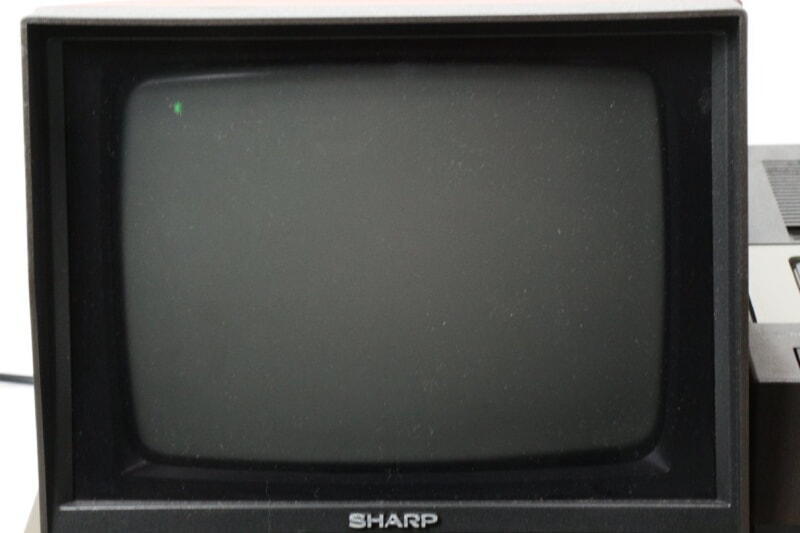 【当時物】SHARP/シャープ  [MZ-80C] CLEAN COMPUTER クリーンコンピューター パソコンの画像1