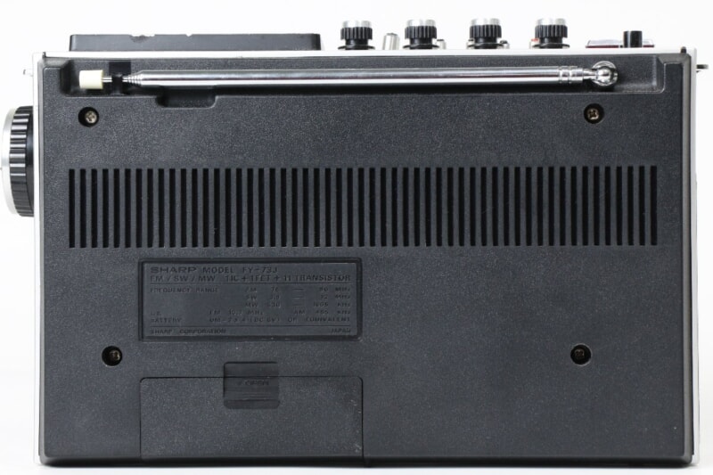 【当時物】SHARP/シャープ  FM/SW/MW ラジオ FY-73J MULTI-FUNCTION MIC Z-3000の画像1