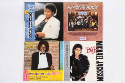 マイケルジャクソン  [バッド] [スリラー] [オブ・ザ・ウォール] [We Are The World] LPレコードの買取り品の画像