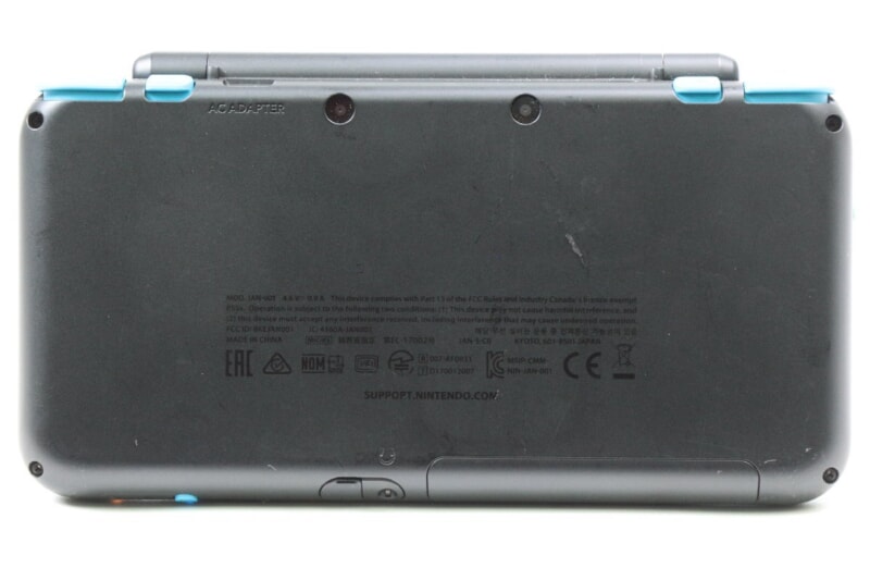 任天堂 new Nintendo 2DS LL 本体 ブラック×ターコイズの画像1