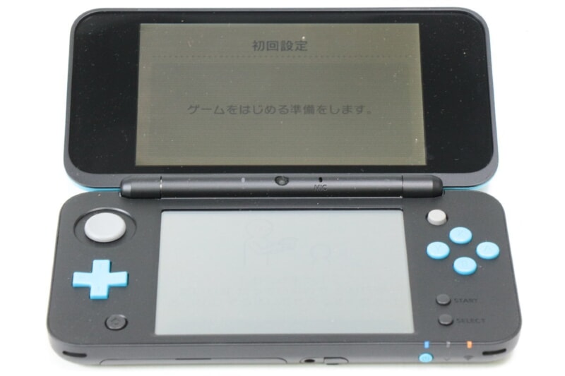 任天堂 new Nintendo 2DS LL 本体 ブラック×ターコイズの画像1