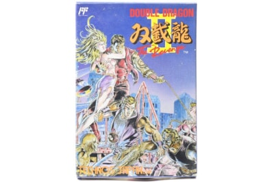 【外箱・説明書付き】 双載龍Ⅱ ダブルドラゴン  ファミコンソフト FC テクノス