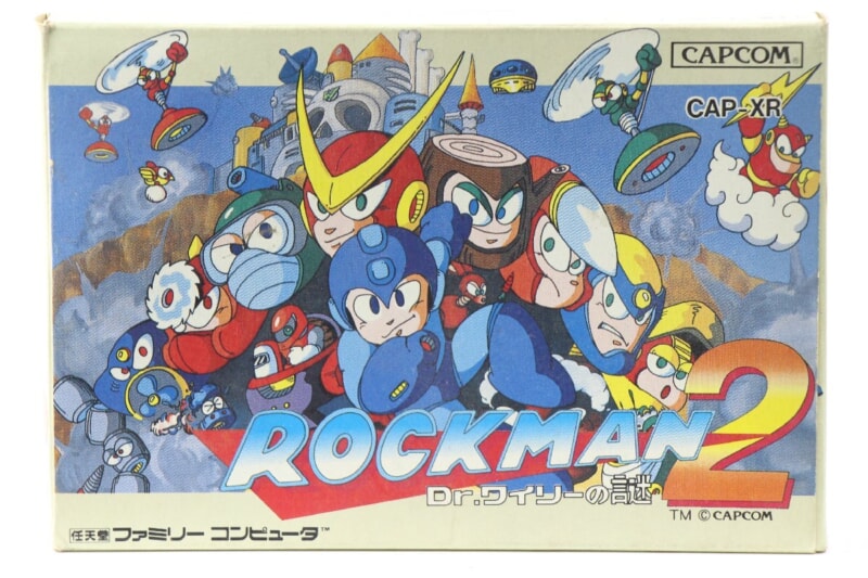 【外箱付き】 ロックマン2 ファミコンソフト/FC カプコンの画像1
