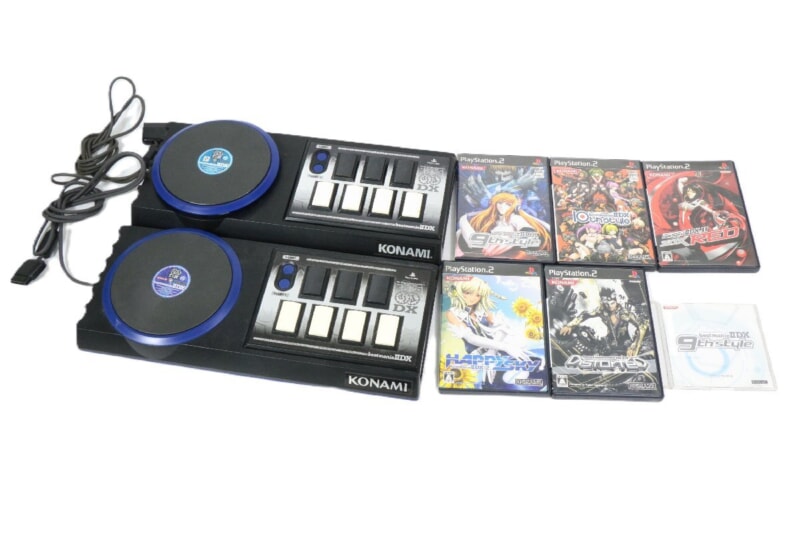 PS2ソフト ビートマニアⅡDX シリーズ・専用コントローラー2点  コナミの画像1