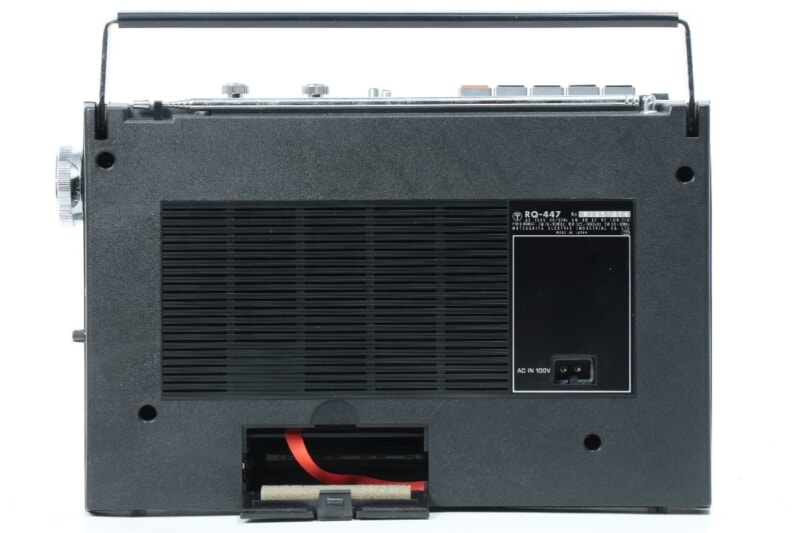 【当時物・外箱付】 ナショナル  [RQ-447] ３バンドカセットレコーダー ラジカセ 動作品の画像1
