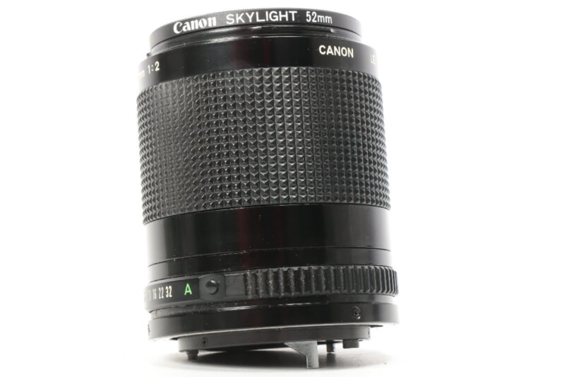 canon  [FD 100㎜ f 1:2] 中望遠単集点レンズ 一眼レフ用 キャノンの画像1