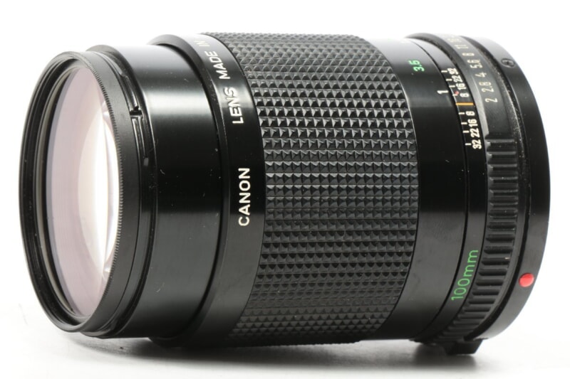 canon  [FD 100㎜ f 1:2] 中望遠単集点レンズ 一眼レフ用 キャノンの画像1