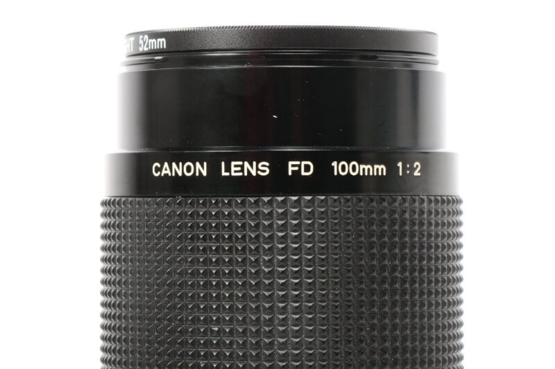 canon  [FD 100㎜ f 1:2] 中望遠単集点レンズ 一眼レフ用 キャノンの画像1