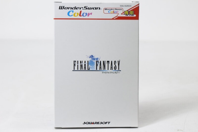 【外箱・説明書・ハガキ付き】 ワンダースワンカラーファイナルファンタジー同梱版  限定ホワイトカラー 動作品の画像1
