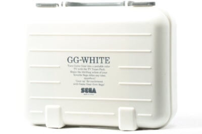 【美品・説明書付き】 ゲームギア GG-WHITEキャリングケース 本体・TVチューナーパック SEGA/セガ