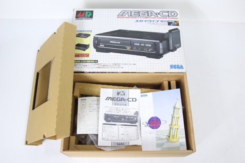 【外箱のみ】 SEGA  メガドライブ2・メガCD・コードレスパッド・アーケードパワースティック 空箱 セガの画像1
