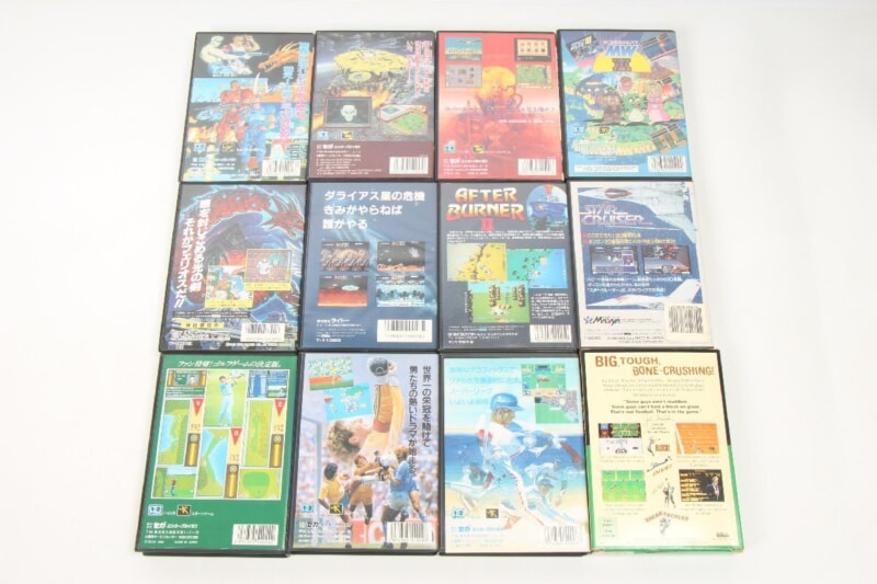 【外箱付き】 フォゴットンワールズ・モンスターワールド・アフターバーナーなど メガドライブ/MD ソフトの画像1